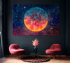 Image of Fantasy Moon Modern Wall Art Canvas Print Decor-1Panel