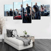 Image of Fast and Furious Sports Race Car Wall Art Canvas Decor Printing