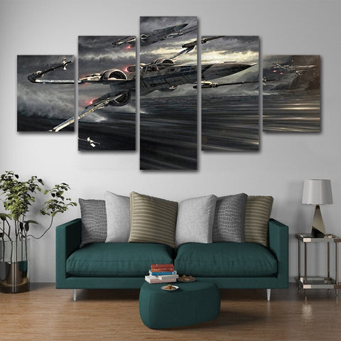 Fighter Aviation Wall Art Canvas Decor Printing