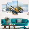 Image of Fishing Rod and Reel Wall Art Canvas Decor Printing