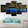 Image of Ford Focus RS Sports Car Wall Art Canvas Decor Printing