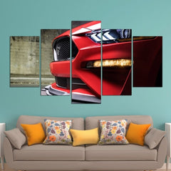 Ford Mustang GT Car Wall Art Canvas Decor Printing