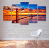 Image of Golden Gate Bridge San Francisco Wall Art Canvas Decor Printing