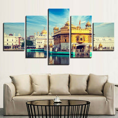 Golden Temple Amritsar Wall Art Canvas Decor Printing