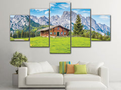 Grand Teton Wyoming Mountains Wall Art Canvas Decor Printing