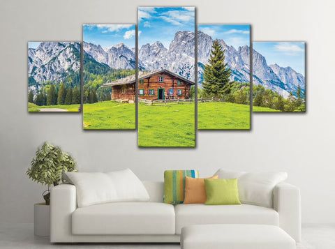 Grand Teton Wyoming Mountains Wall Art Canvas Decor Printing