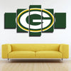 Image of Green Bay Packers Big Logo Wall Art Canvas Decor Printing