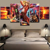 Image of Guardians Of The Galaxy Wall Art Canvas Decor Printing