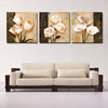 Image of Nine Tulip Flowers Wall Art Canvas Print Decor - DelightedStore