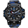 Image of Men Military Sport Watch 50m Waterproof LED Quartz Clock - DelightedStore