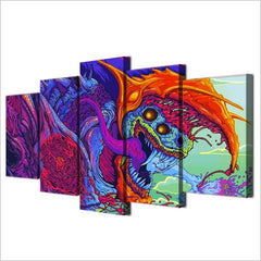 Hyper Beast Anime Wall Art Canvas Print Decor