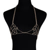 Image of Rhinestone Brassiere Body Necklace Sexy Chain