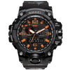 Image of Men Military Sport Watch 50m Waterproof LED Quartz Clock