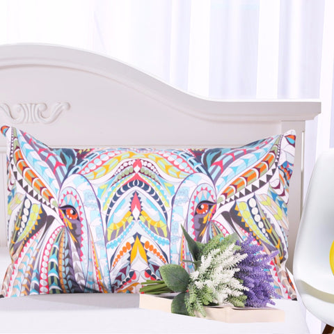 Indian Elephant Colorful Duvet Cover Set - DelightedStore