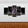 Image of Kobe Bryant Los Angeles Lakers Wall Art Canvas Print - DelightedStore