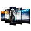 Image of Demons Angle With Wings Wall Art Canvas Print - DelightedStore