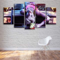 Harley Quinn Birds Of Prey Movie Wall Art Canvas Decor Printing