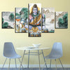 Image of Hindu God Lord Shiva Religious Wall Art Canvas Decor Printing