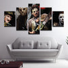 Image of Horror Movie Characters Freddie Jason Michael Myers Wall Art Canvas Decor Printing