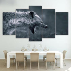 Hyena Laughing Wall Art Canvas Decor Printing