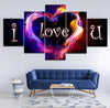 Image of I love You Art Wall Art Canvas Decor Printing