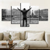 Image of Inspirational Boxing Sports Wall Art Canvas Decor Printing