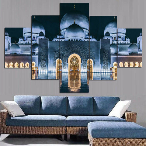 Islam Mosque Landscape Wall Art Canvas Decor Printing