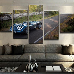 Jaguar C Type Automotive Wall Art Canvas Decor Printing