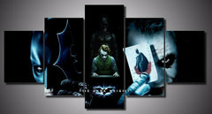 Joker Arkham Asylum Batman Harley Quinn Wall Art Canvas Decor Printing