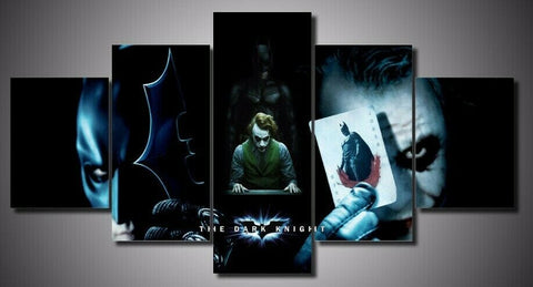 Joker Arkham Asylum Batman Harley Quinn Wall Art Canvas Decor Printing