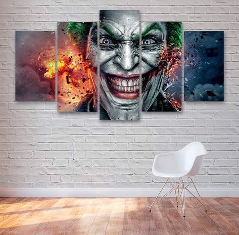 Joker DC Comics Movie Wall Art Canvas Decor Printing