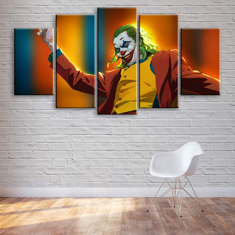 Joker Movie Canvas DC Comics Wall Art Canvas Decor Printing