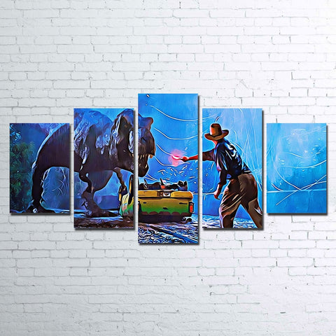 Jurassic Park Movie Wall Art Canvas Decor Printing