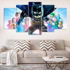 Lego Batman Movie Cartoon Wall Art Canvas Decor Printing