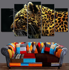 Leopard Animal Wall Art Canvas Decor Printing