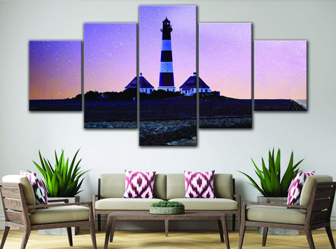 Lighthouse View Wall Art Canvas Decor Printing