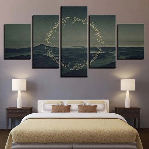 Lord of the Rings Wall Art Canvas Decor Printing