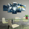 Image of Los Angeles Chargers Wall Art Canvas Decor Printing