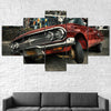 Image of Lowrider Hop Car Wall Art Canvas Decor Printing