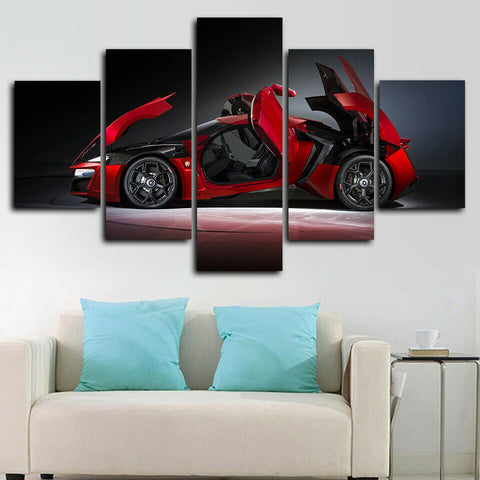 Lykan HyperSport Super Car W Motors Wall Art Canvas Decor Printing