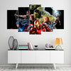 Image of Avengers Hulk Iron Man Super Heroes Wall Art Canvas Decor Printing