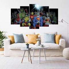 Avengers Super Heroes Wall Art Canvas Decor Printing