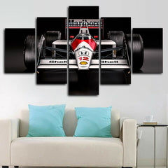 McLaren Honda MP4-4 Classic F1 Car Wall Art Canvas Decor Printing