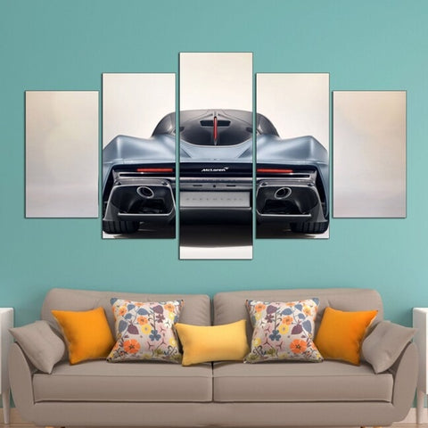 McLaren Speedtail Supercar Wall Art Canvas Decor Printing