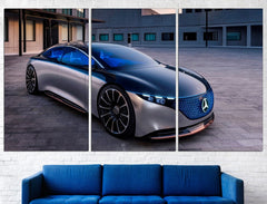 Mercedes Benz Sportscar Wall Art Canvas Print Decor