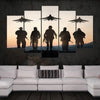 Image of Military Armed Forcese Wall Art Canvas Decor Printing
