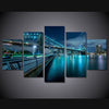 Image of New York City Night Light Wall Art Canvas Decor Printing