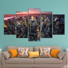 New York City Wall Art Canvas Decor Printing