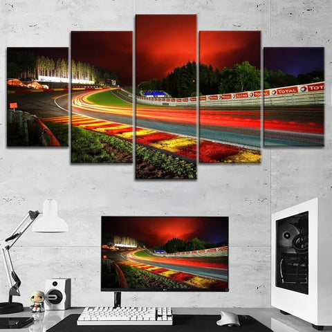 Nurburgring Rally Road Landscape-1 Wall Art Canvas Decor Printing