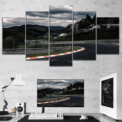 Nurburgring Rally Road Landscape-5 Wall Art Canvas Decor Printing